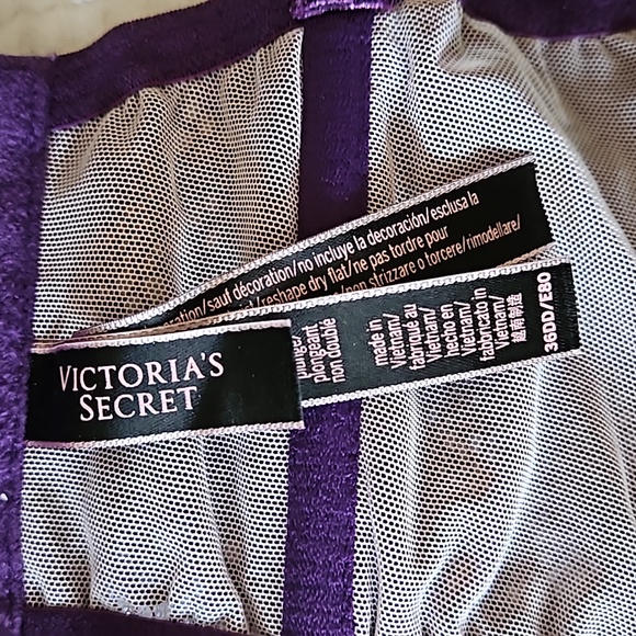 Victoria's Secret Very Sexy Unlined Plunge High Neck Purple Lace Bra 36DD NWOT - Picture 7 of 8